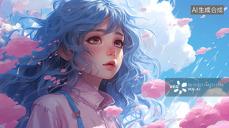 【AI数字艺术】唯美人物壁纸图片素材