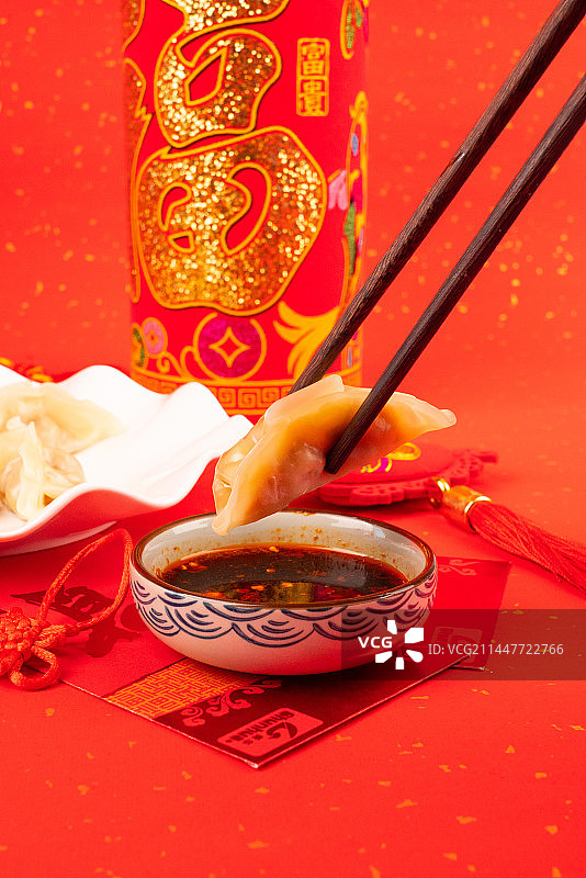 冬至饺子图片素材