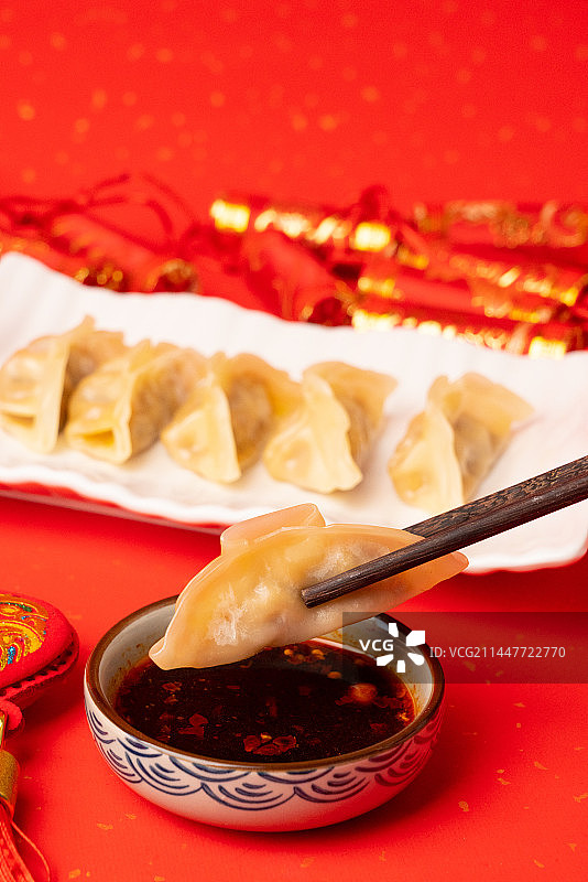 冬至饺子图片素材