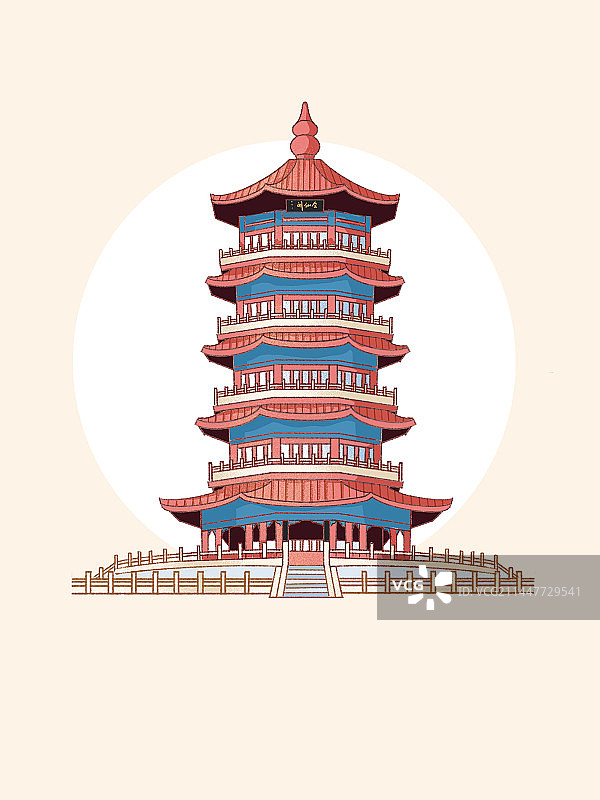 中国十大名楼图片素材