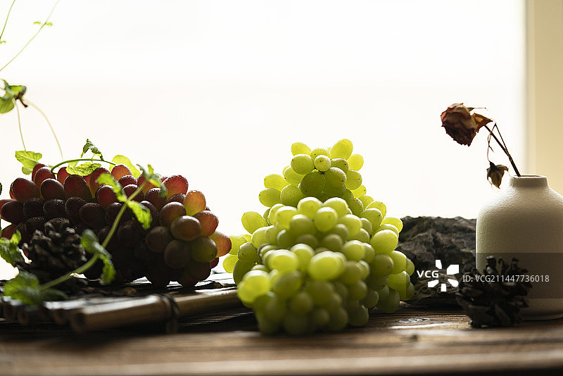 葡萄静物特写图片素材