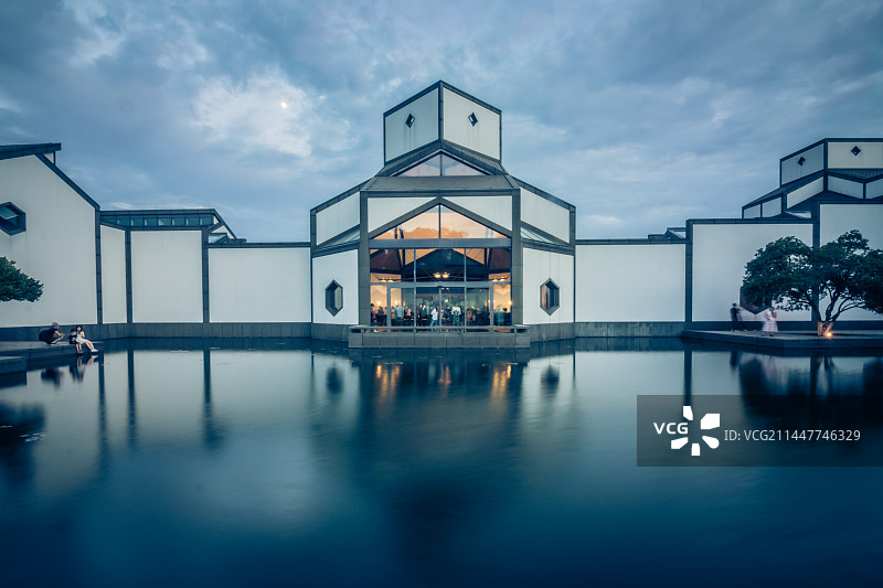 苏州博物馆外景图片素材