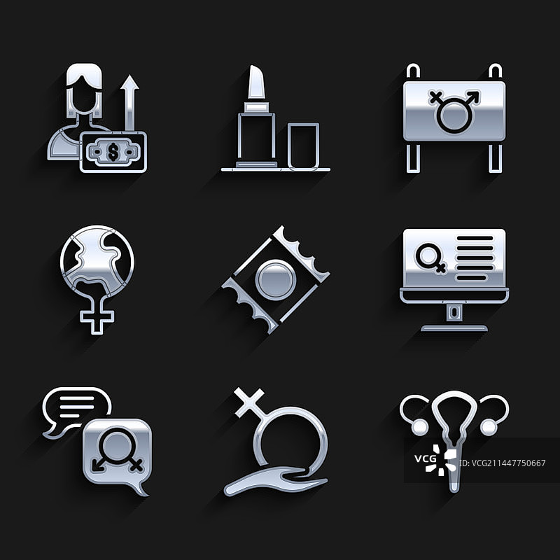 盒装避孕套与女性生殖健康图片素材