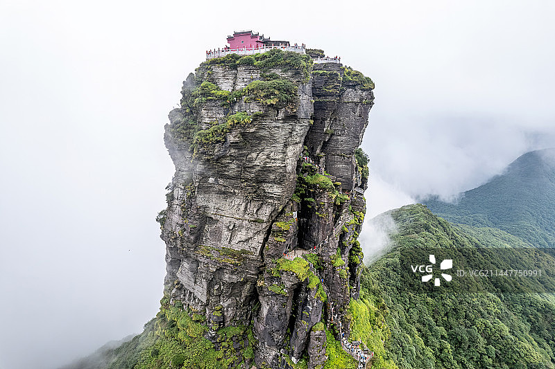 梵净山红云金顶图片素材