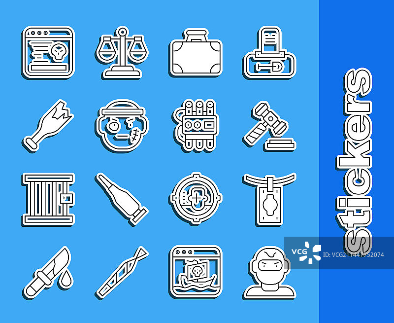 小偷面具洗钱法官图片素材