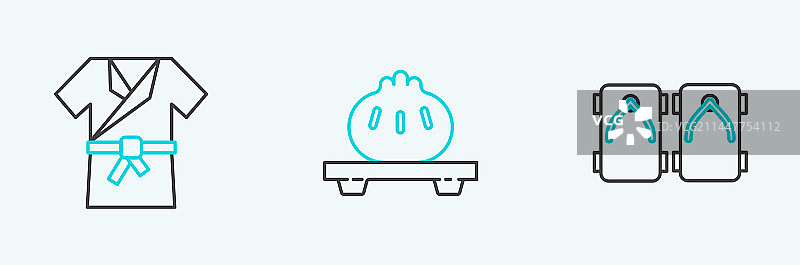 日式木屐传统日式鞋子图片素材