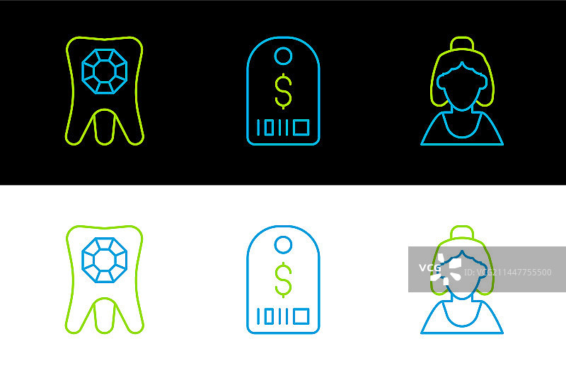 珠宝店顾问，牙齿图片素材