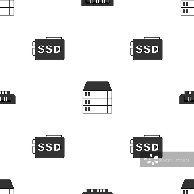 内存服务器数据网络套装图片素材