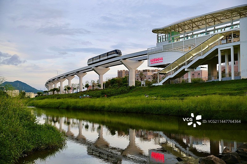 深圳坪山云巴图片素材