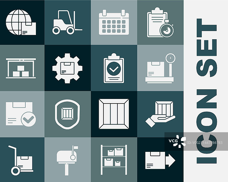 纸箱、纸板箱和快递手图片素材