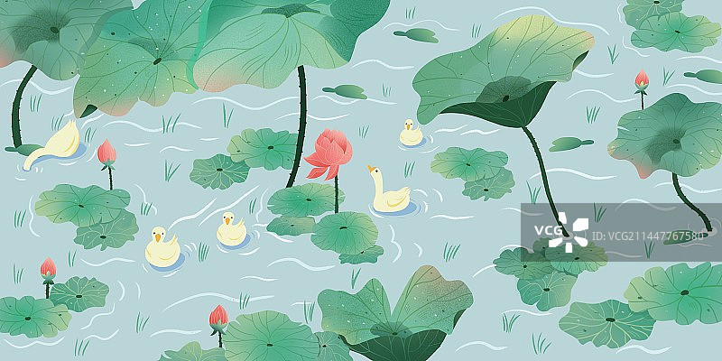 二十四节气处暑秋季节气中国传统插花海报图片素材