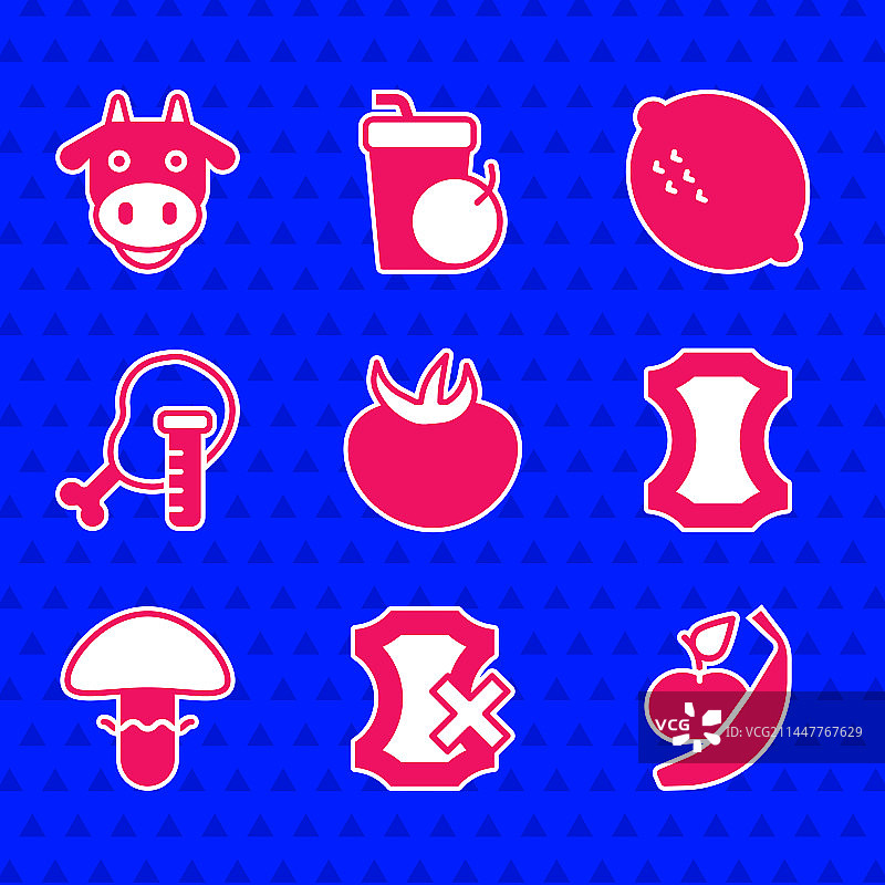 番茄无皮革苹果香蕉皮革组合图片素材