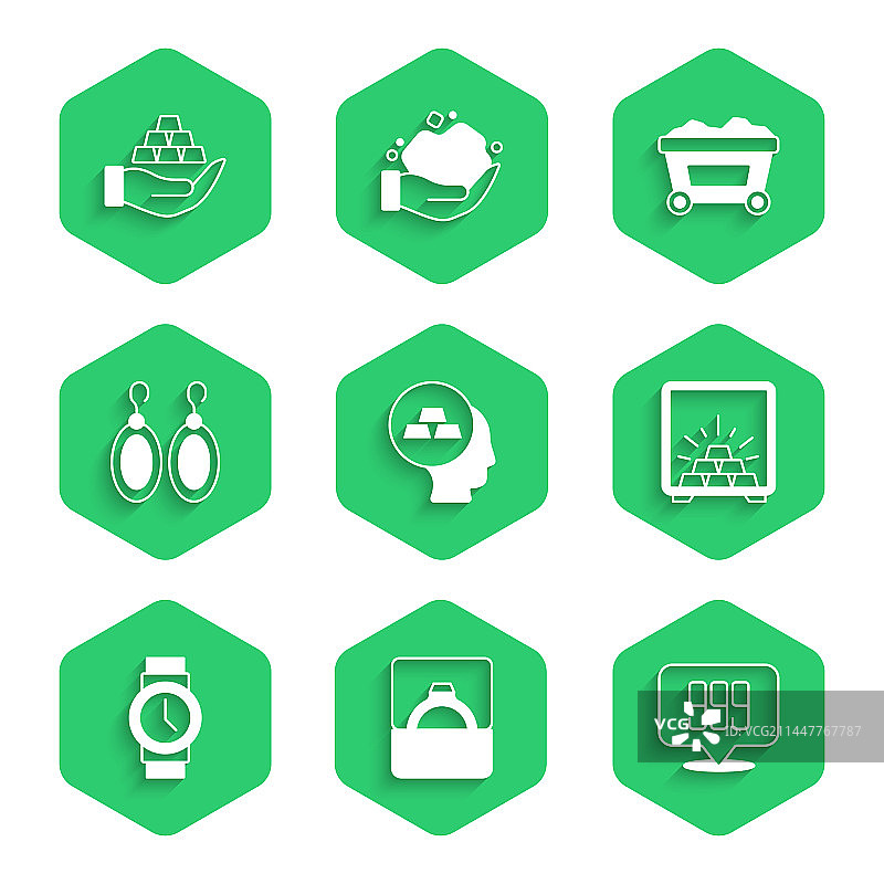 金条、24K钻石订婚戒指图片素材