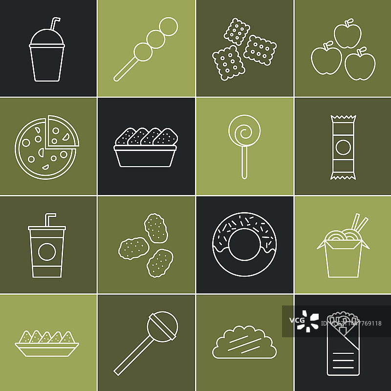 土耳其烤肉、亚洲面条和筷子图片素材