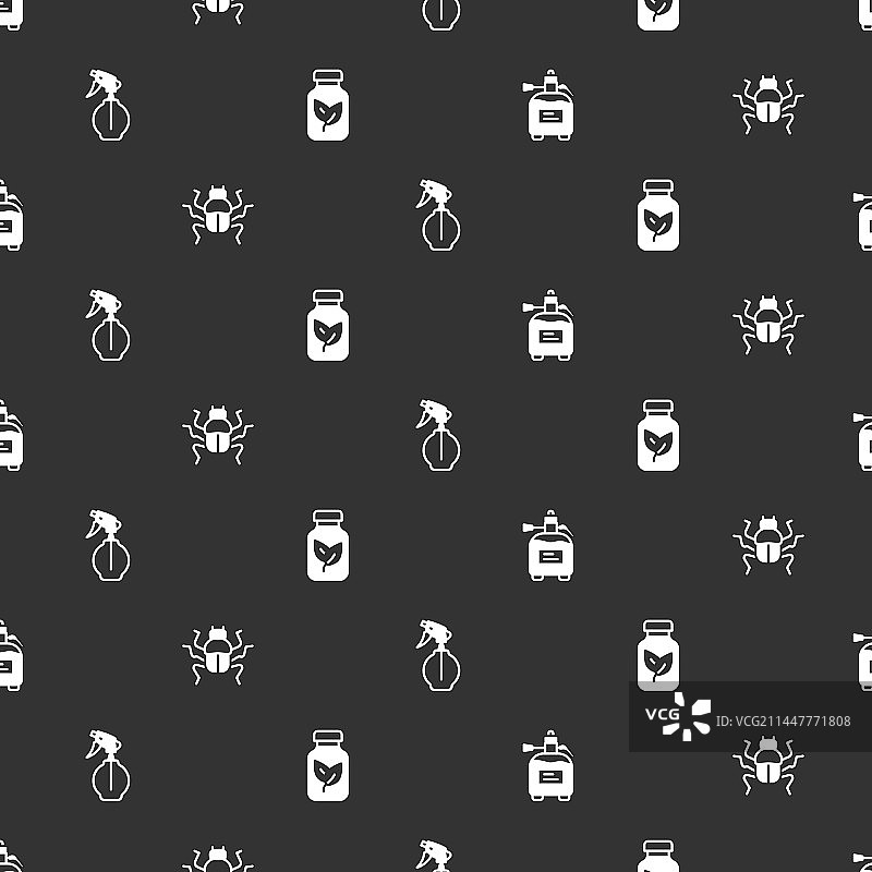 花园喷雾器、肥料、甲虫素材图片素材