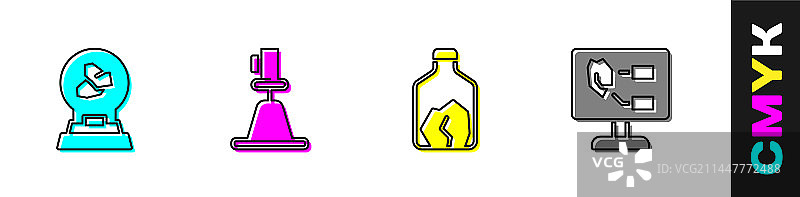 矿物岩石测速仪展览图片素材