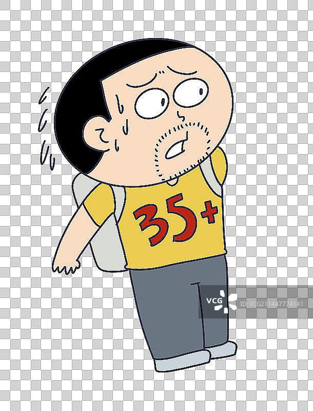 元素：35岁以上人物图片素材