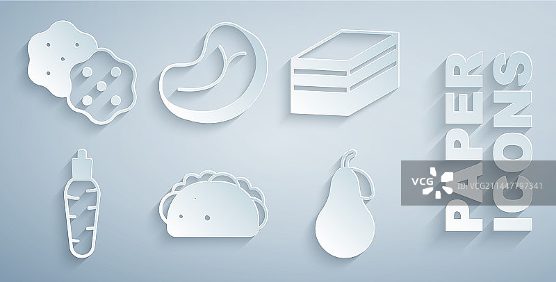 墨西哥卷饼与胡萝卜蛋糕图片素材