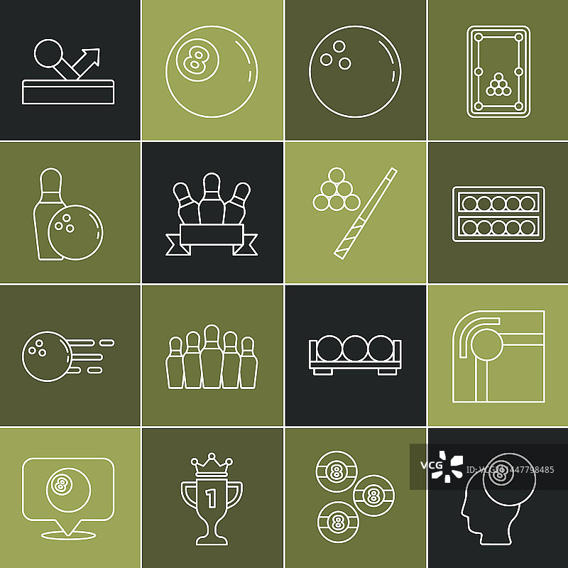 台球桌和球架图片素材