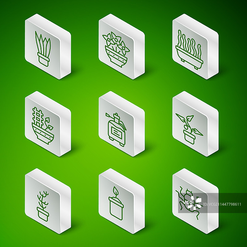 甲虫、瓶子里的嫩芽、盆栽图片素材