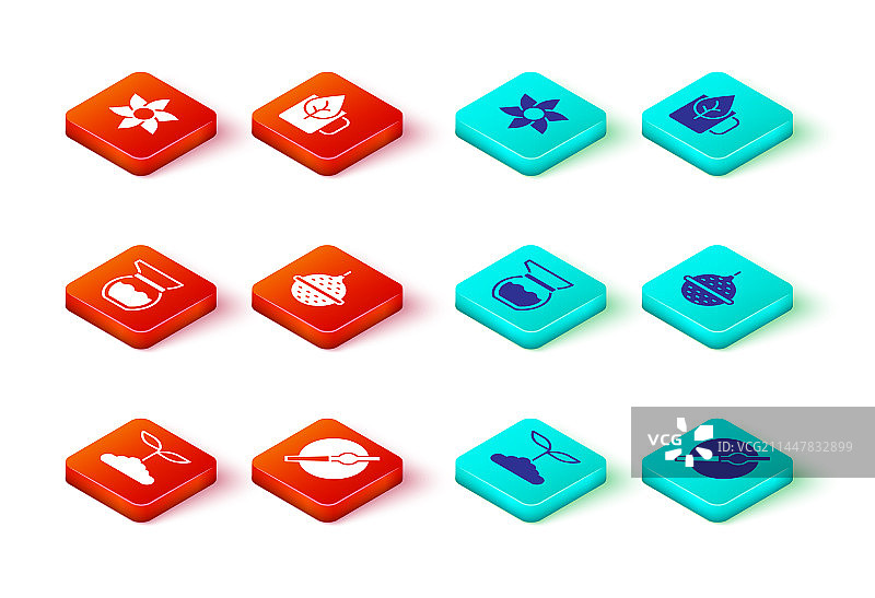 茶叶、香烟、茶壶、茶球过滤器素材图片素材