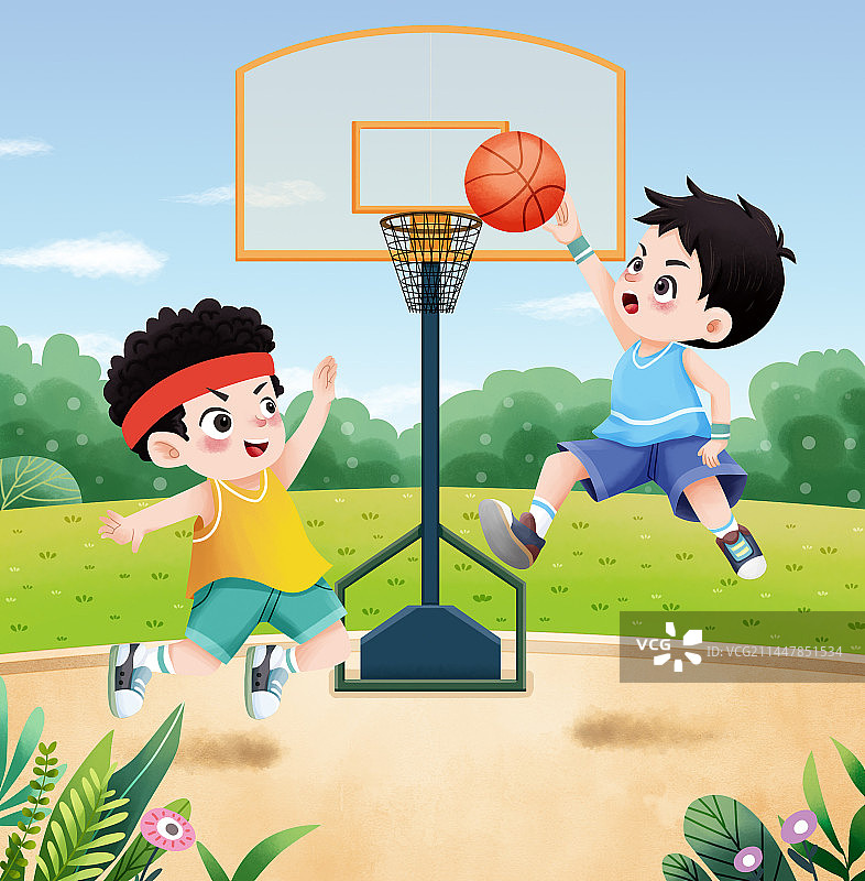 打篮球图片素材