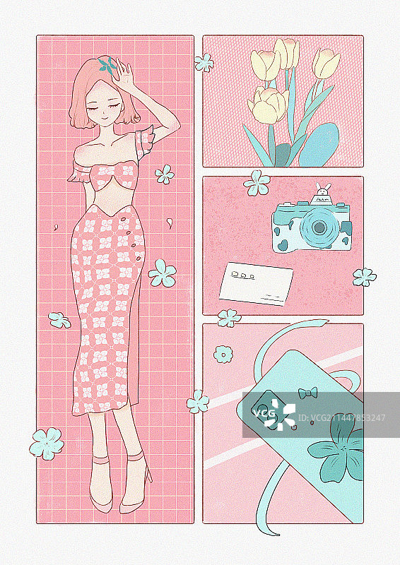 少女风图片素材