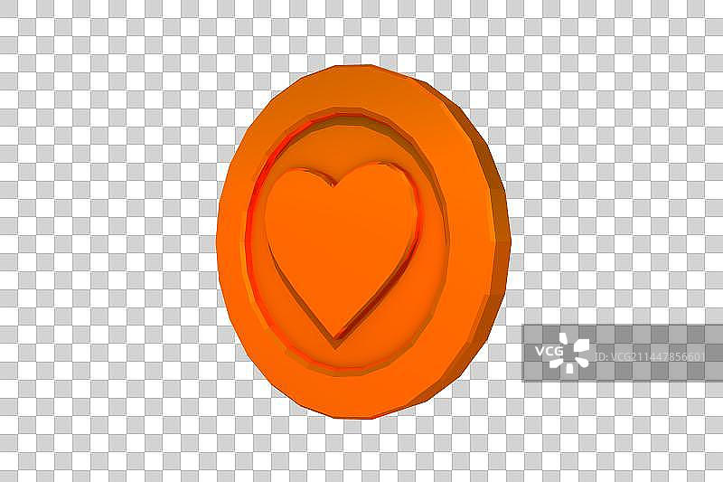 数字金币符号图片素材