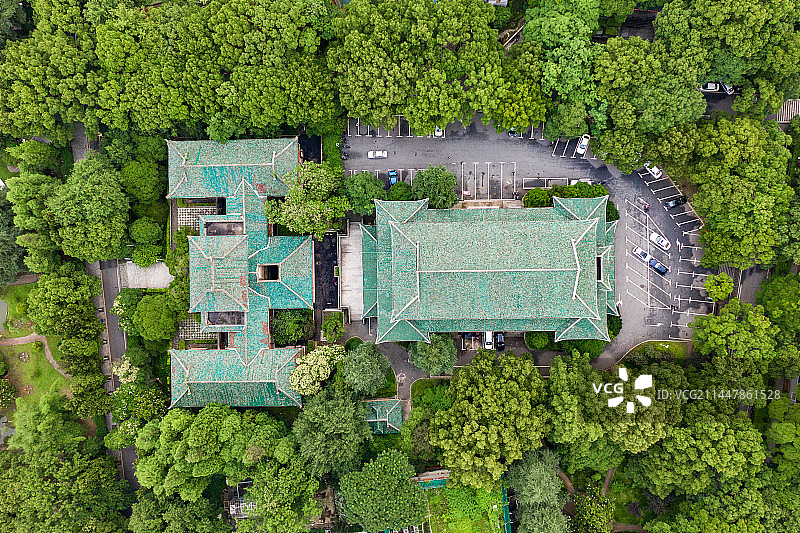 湖南省长沙市湖南大学城市风光图片素材