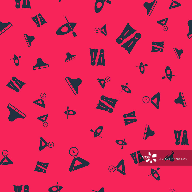 皮划艇、船桨和泳裤奖牌图案图片素材