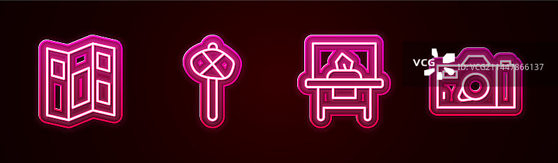 线路博物馆导游手册石器时代锤子图片素材