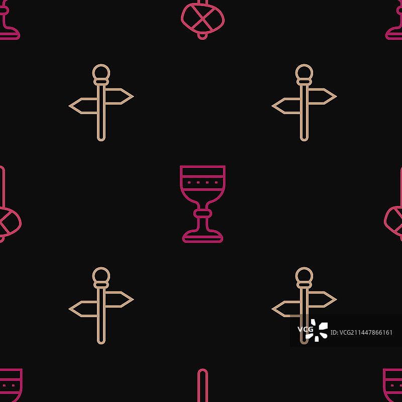 石器时代锤子与道路交通标志牌组合图片素材