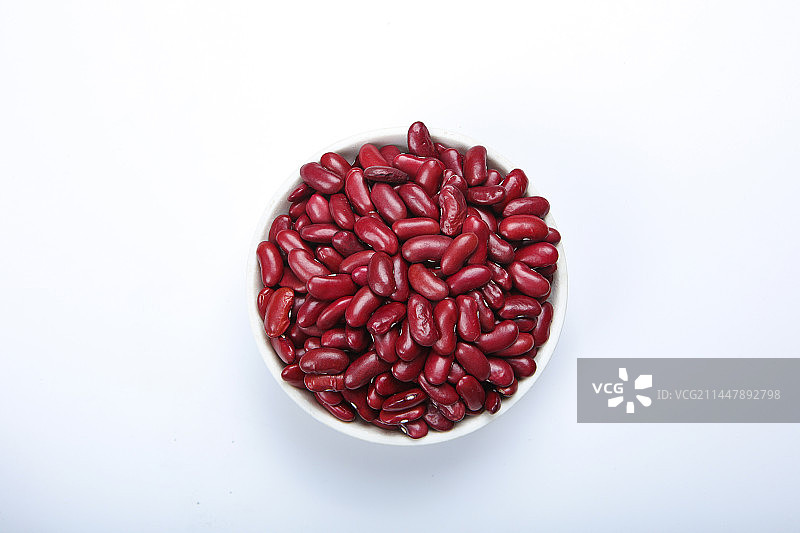鲜艳的红腰豆图片素材