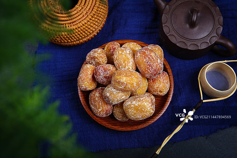 补中益气的金丝蜜枣图片素材