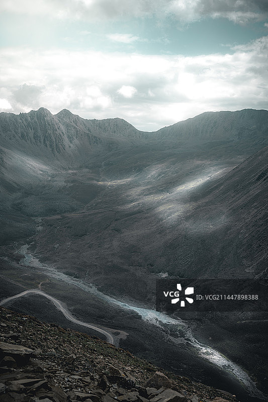 川西子梅垭口图片素材