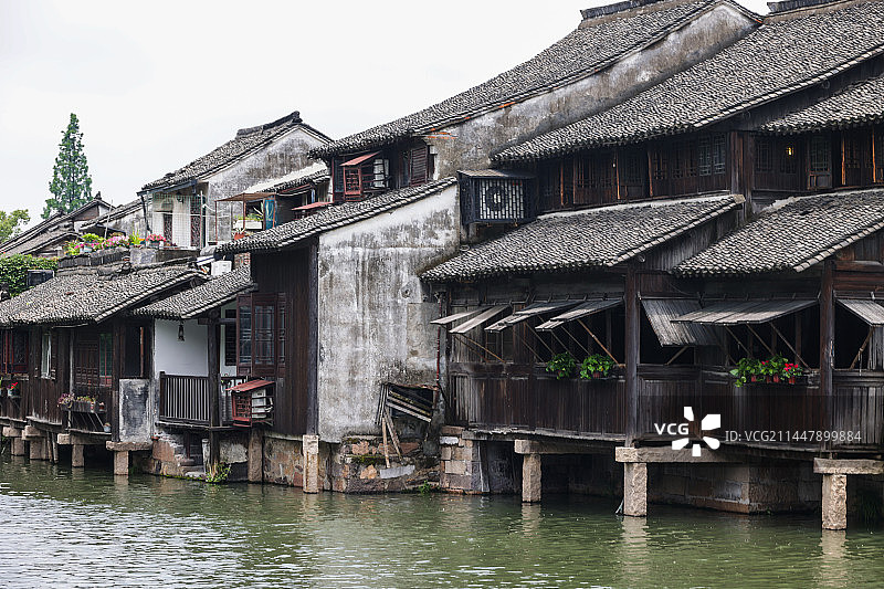 桐乡乌镇水乡东栅景区图片素材