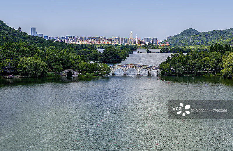 杭州湘湖风景区图片素材