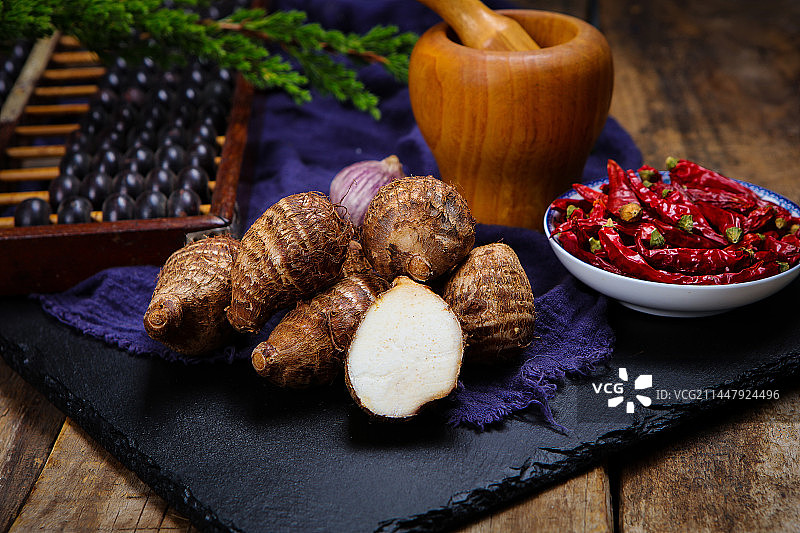 低脂的小芋头图片素材