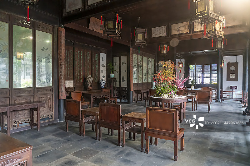苏州留园五峰仙馆图片素材