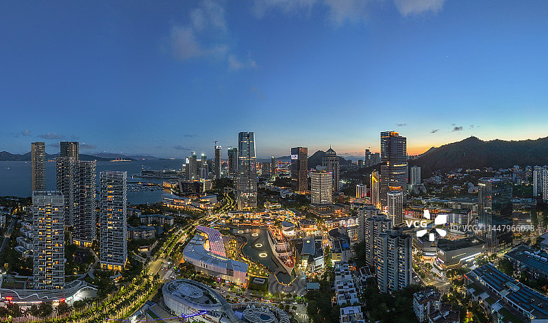 深圳蛇口海上世界太子湾邮轮母港风光图片素材