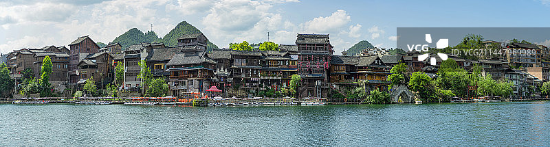 贵州黔东南清水江畔下司古镇图片素材