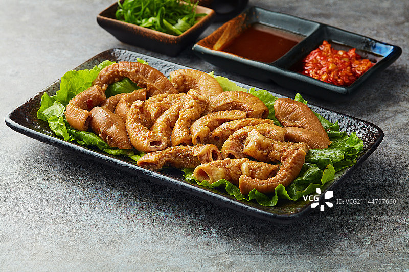 熟牛肠小肠图片素材