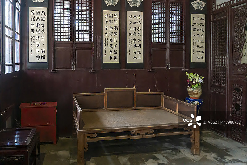 无锡寄畅园含贞斋图片素材