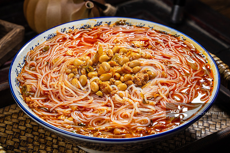 桂林全州红油米粉大碗图片素材