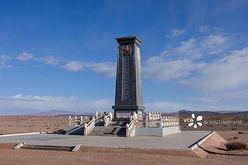 西藏阿里进藏先遣连烈士 纪念碑图片素材
