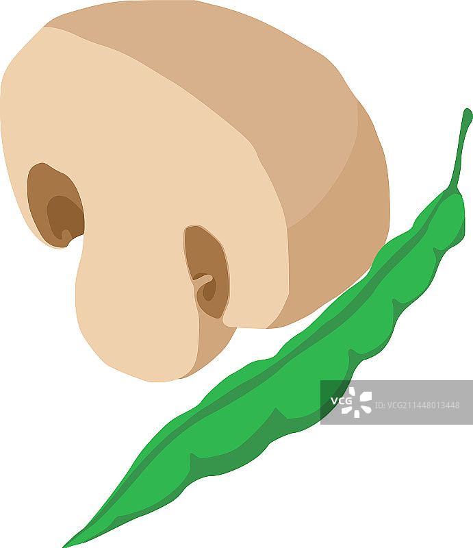 有益健康的食物图标2.5D新鲜素材图片素材