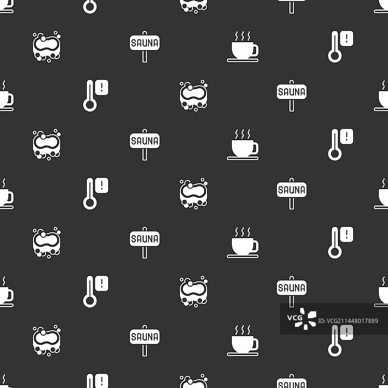 茶杯桑拿用品套装图片素材