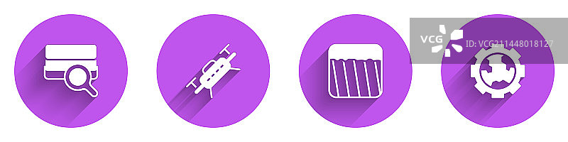 土壤分析无人机地面齿轮组合图片素材