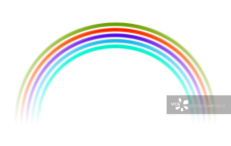 一个充满活力和有趣的设计，以彩虹为特色图片素材