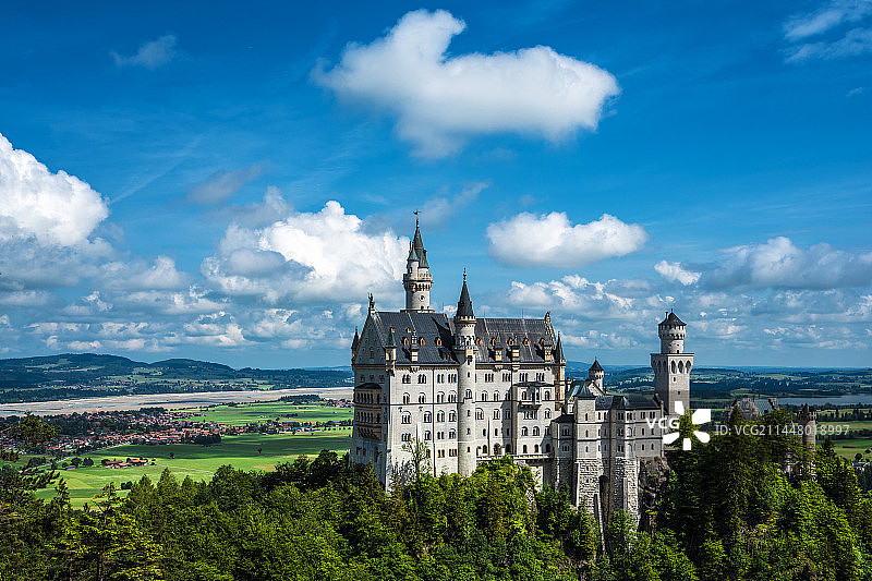 世界遗产天鹅堡图片素材